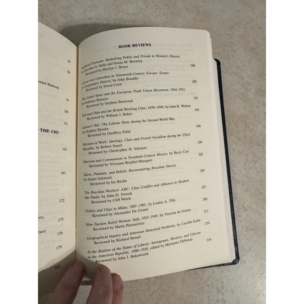 International Labor and Working-Class History Journal Bound Vol 43-45‎ 1993-1994